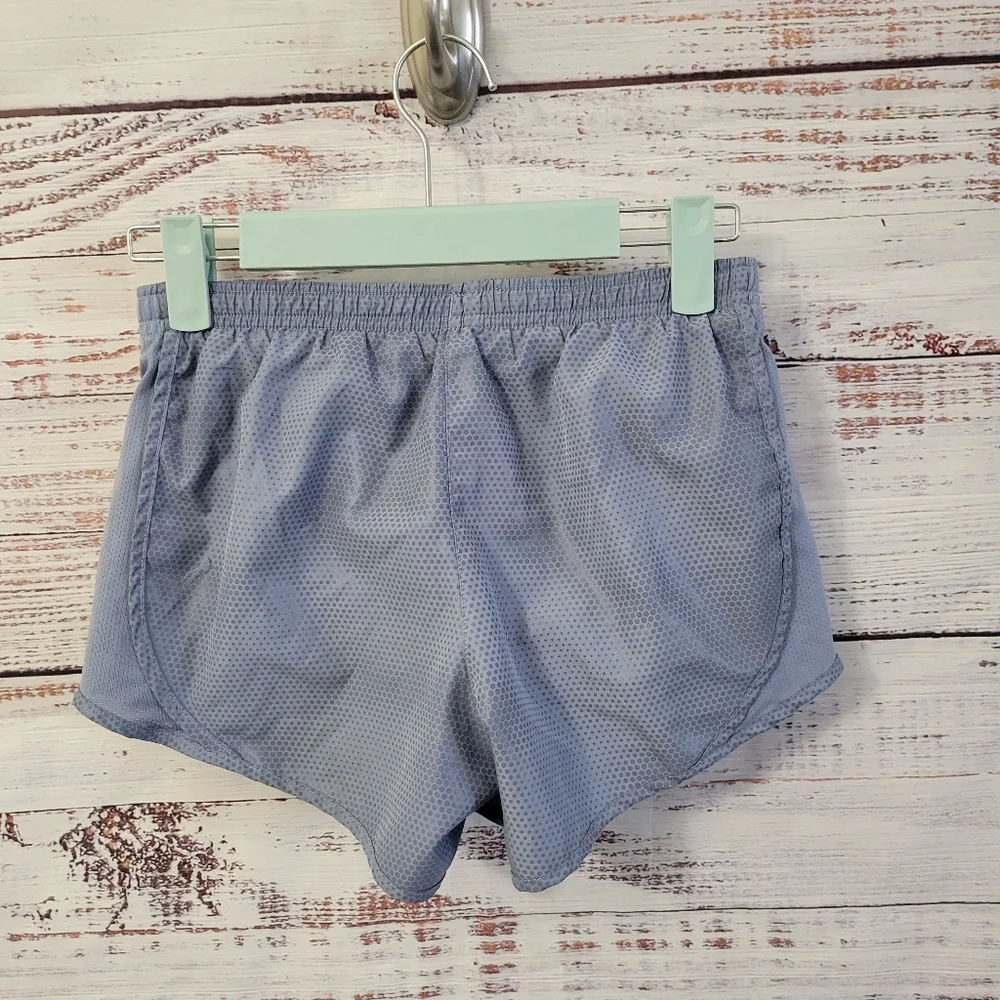 Youth M Running Short Light Blue